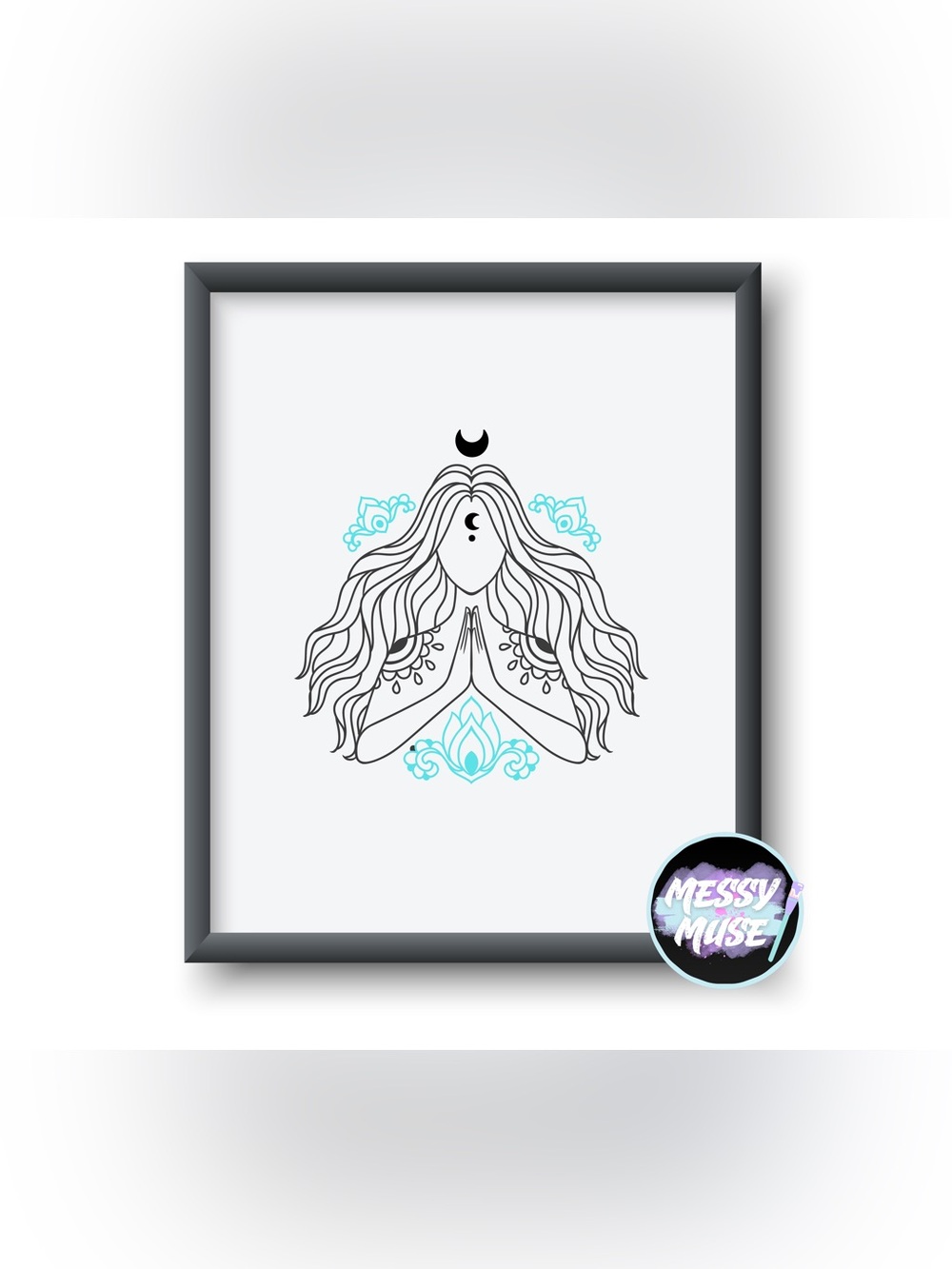 8.5x11 Wall Art Print | Handmade Home Decor | Ready to Frame Art Print